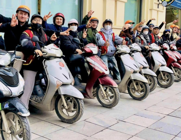 Hanoi en Moto