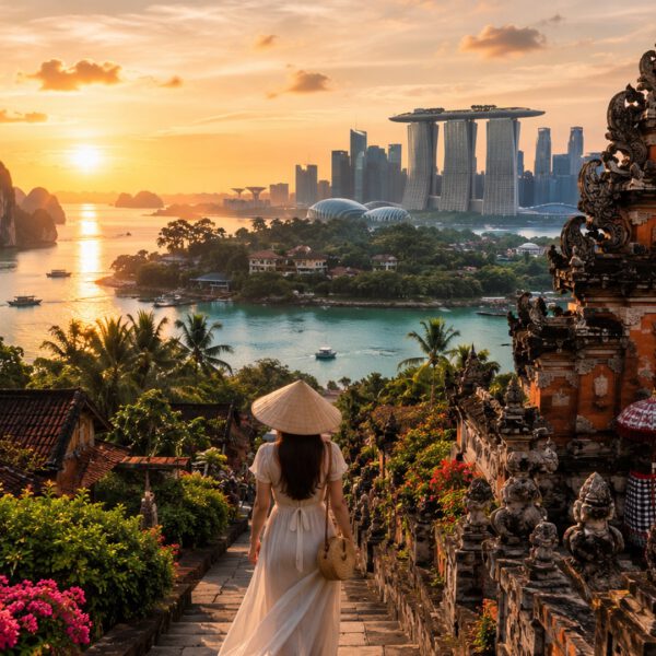 Vietnam Singapur Bali en 16 días