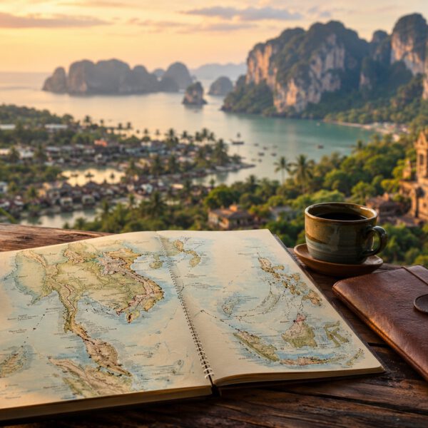 Vietnam Camboya Tailandia Bali en 24 días – día a día con mapa y consejos