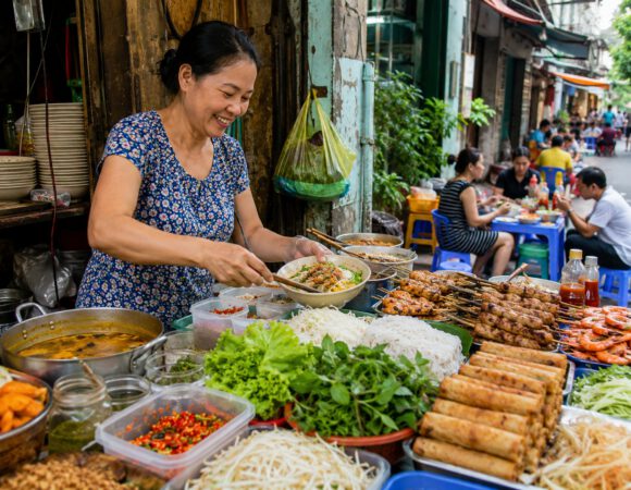 Comida callejera en Vietnam: guía práctica 2026