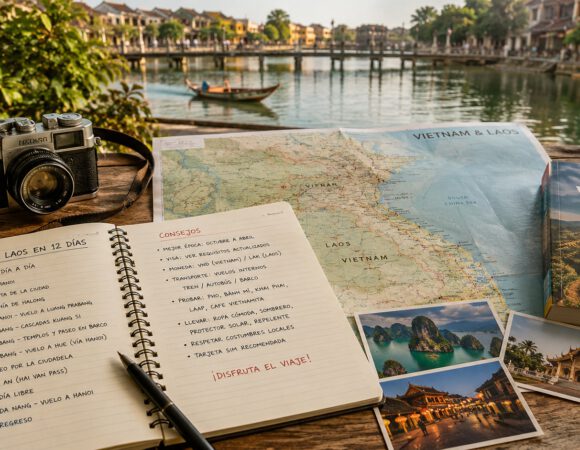 Vietnam y Laos en 12 días: día a día con mapa y consejos