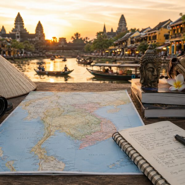 Itinerario Indochina 18 días: día a día con mapa y consejos