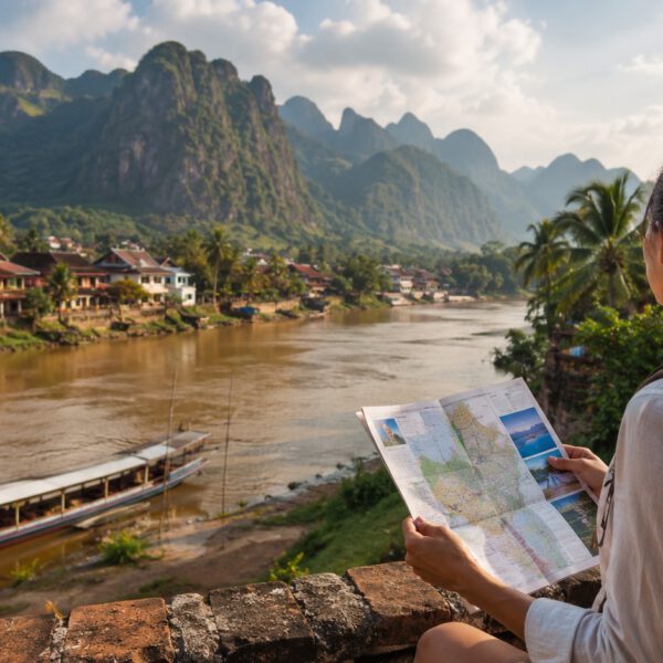 Itinerario Laos 7 días: día a día con mapa y consejos