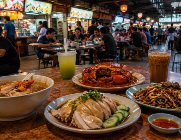 Comida en Singapur: hawker centres y platos imprescindibles