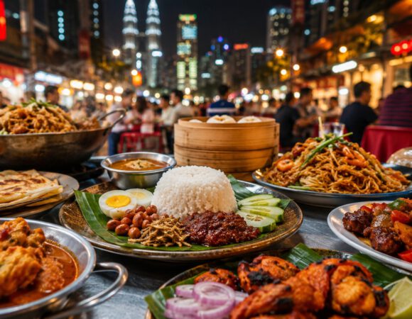 Comida en Malasia: sabores malayos, chinos e indios