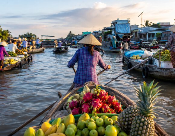 Mekong Delta tour: mercados flotantes y vida local