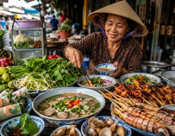 tours culinarios por Vietnam: mejores platos, mercados y sabores locales