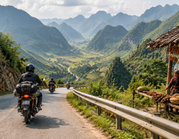 aventura en moto por Vietnam: rutas escénicas, seguridad y paradas locales