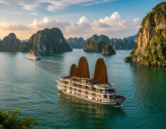 cruceros por la bahía de Halong: opciones de lujo, gama media y bajo presupuesto