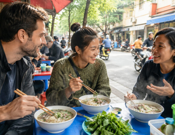 tour de comida callejera por Hanói: ideas para cenar y favoritos escondidos