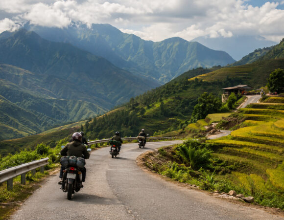 viajes en moto por Vietnam: rutas escénicas, seguridad y paradas locales